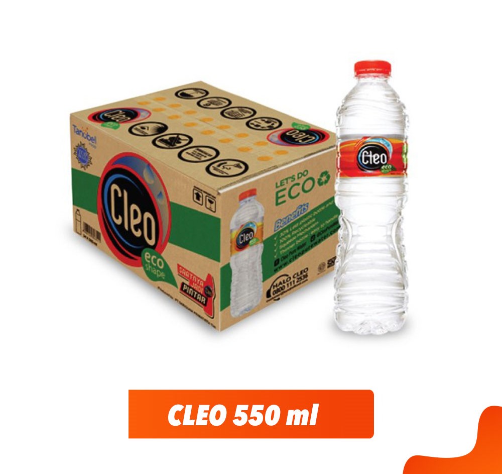 Air Mineral CLEO - 550 Ml