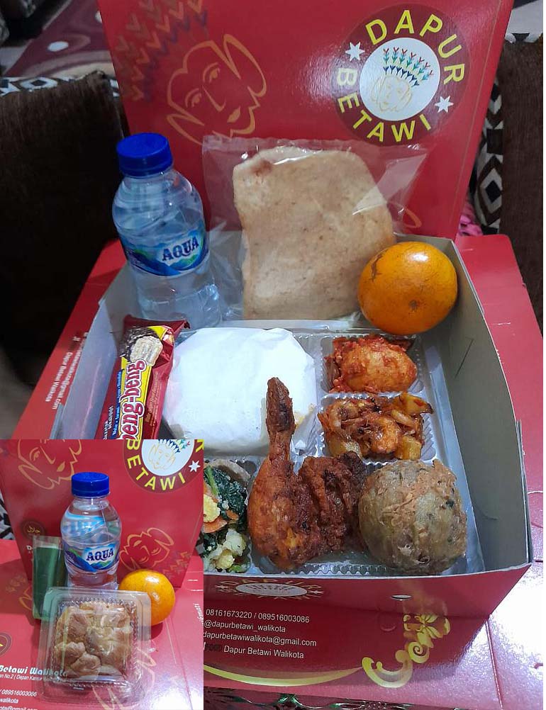 Nasi Box + Snack Box