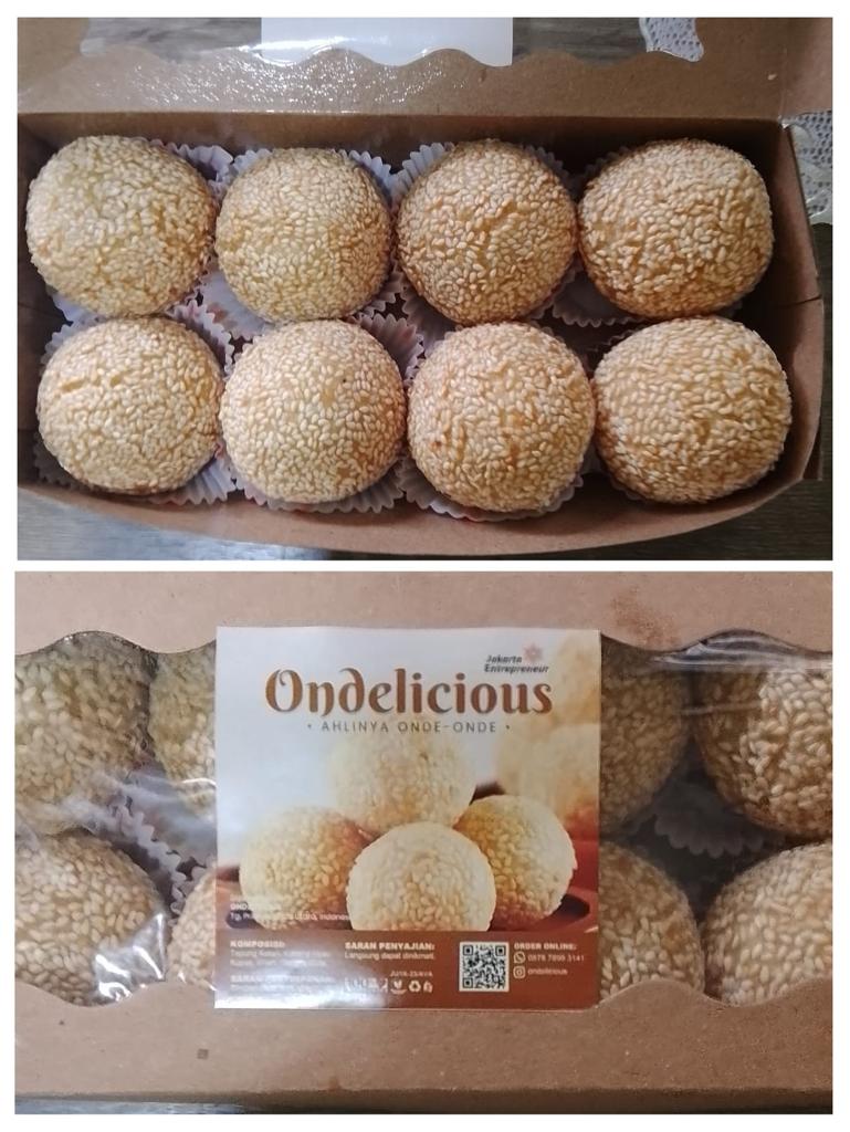 Paket Onde Ondelicious isi 8 pcs
