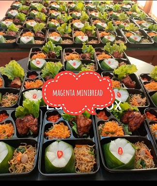 Paket Nasi Ayam Goreng Magenta
