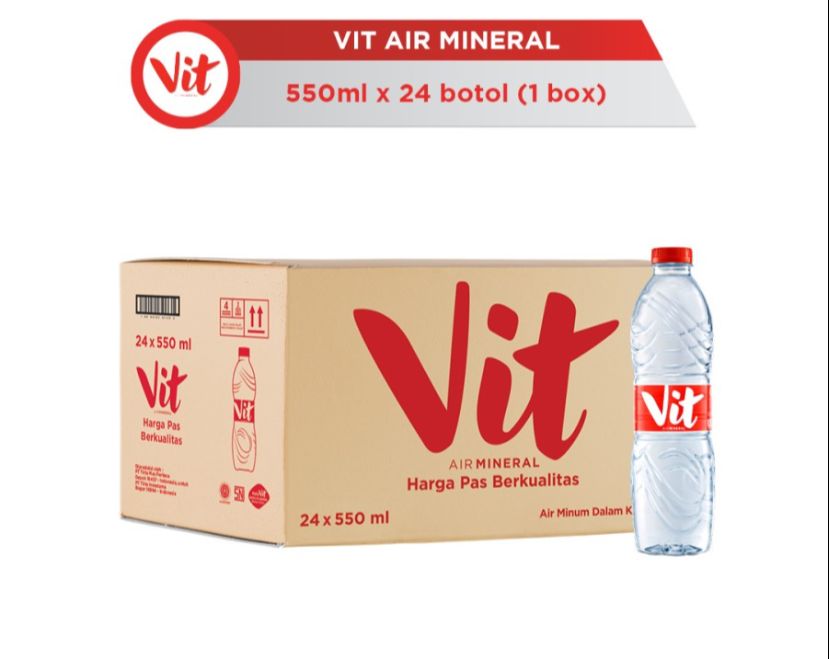 Vit Botol 550 Ml Aura Mas