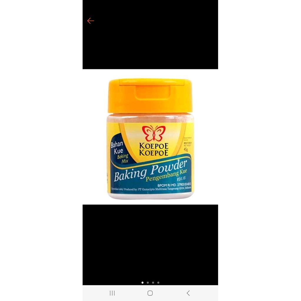 Baking powder koepo-koepo