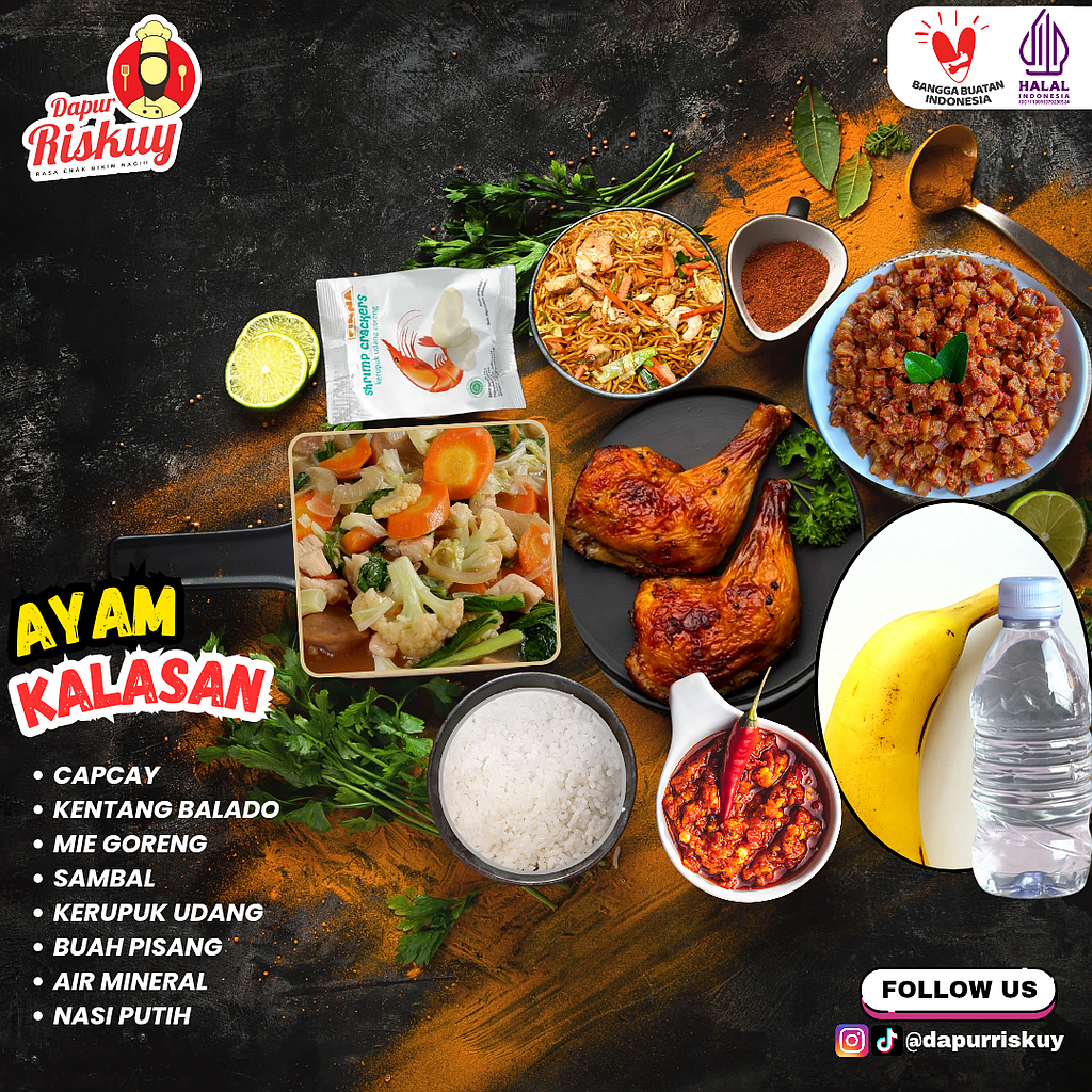Paket Ayam Kalasan