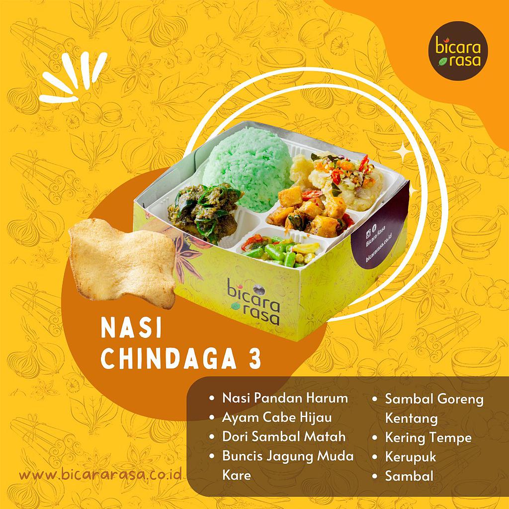 Nasi Chindaga 3 (Nasi Box/ Nasi Kotak Jakarta)