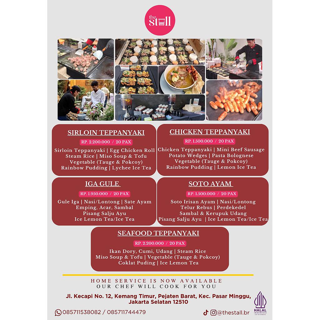 Paket Beef Sirloin Teppanyaki