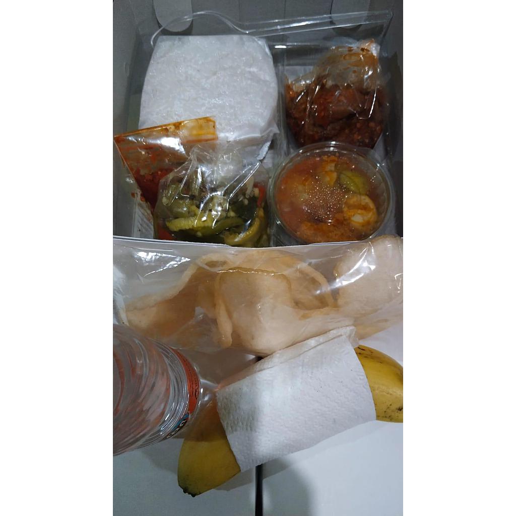 Paket Nasi Dendeng Balado