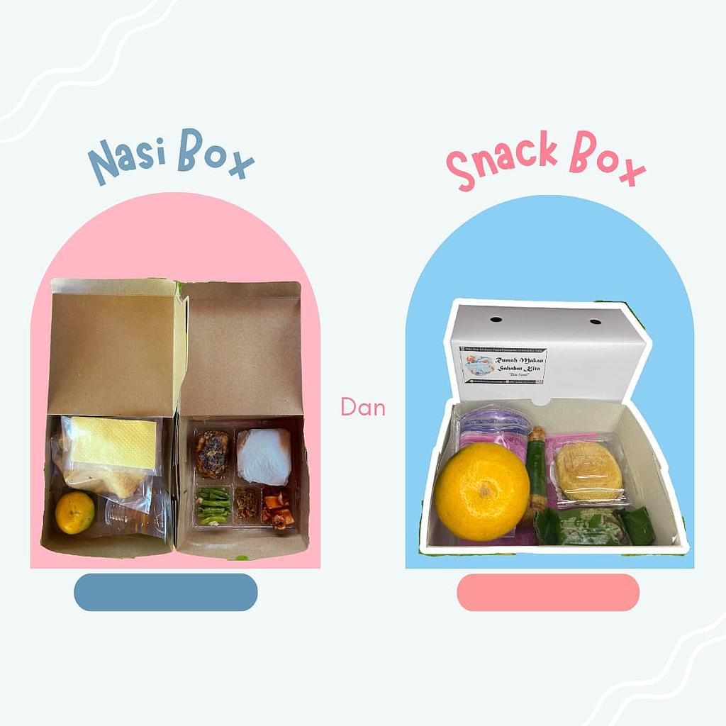 Nasi Box dan Snack Box RM. Sahabat Kita