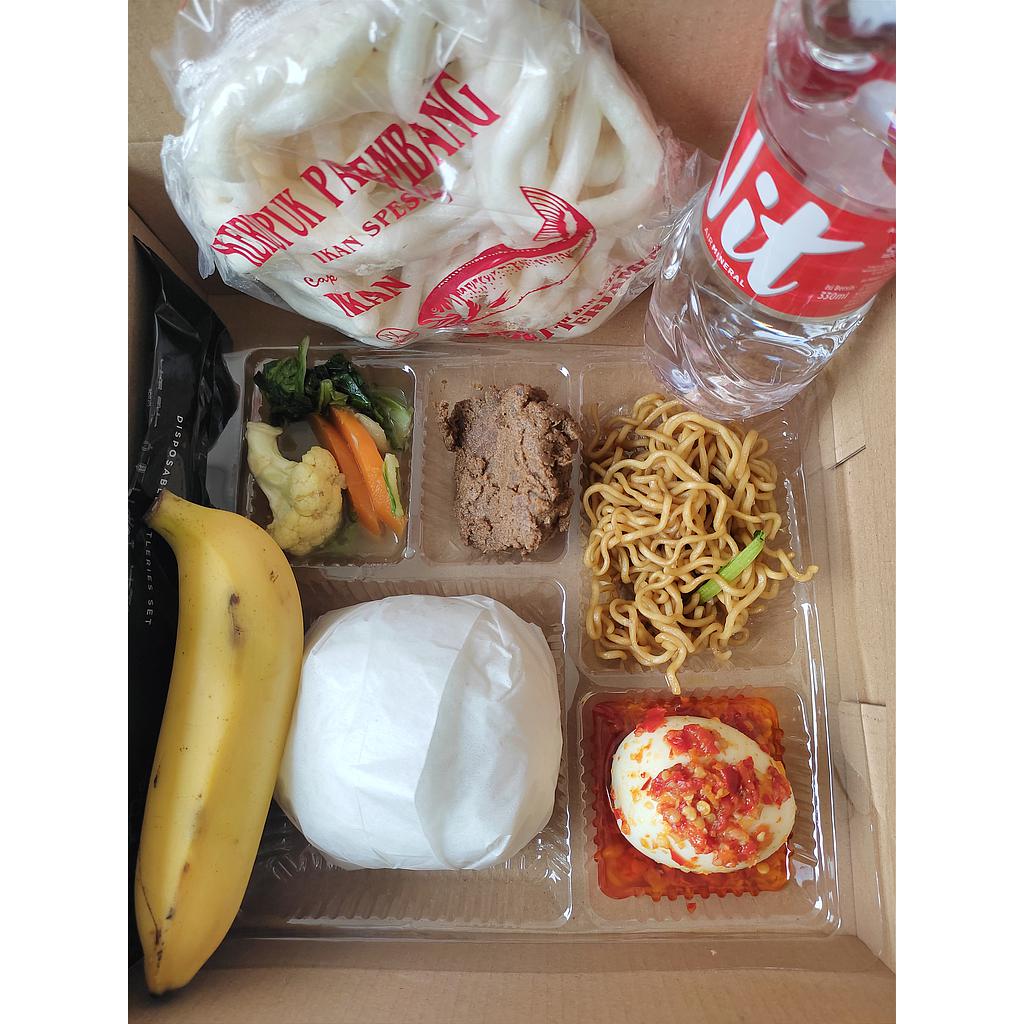 Nasi Box Rendang by Helmy Catering