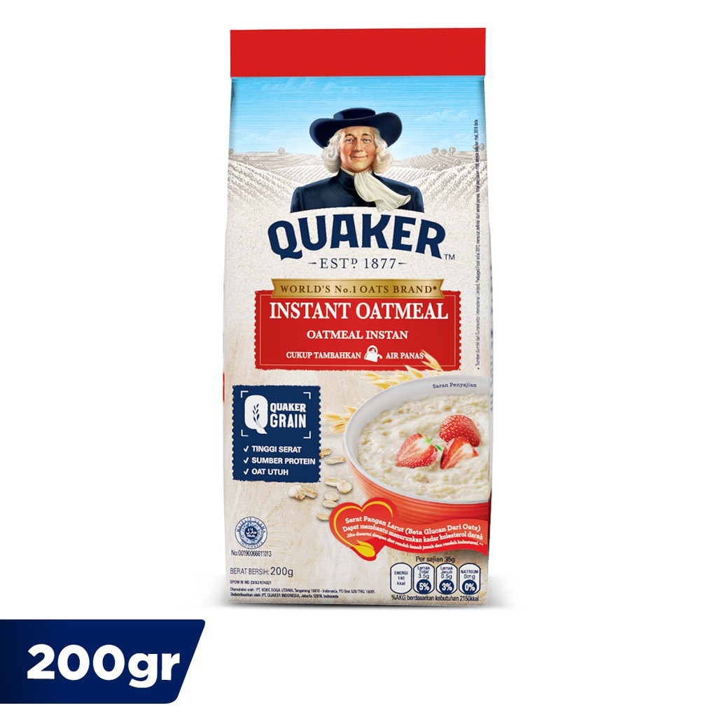 OAT MEAL INSTAN MERK QUAKER OAT