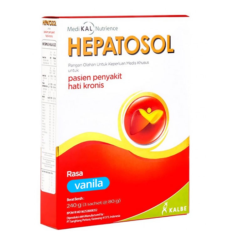 SUSU HEPATOSOL VANILLA 240GR