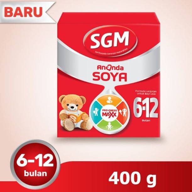 SUSU SGM SOYA 6-12 BULAN 400GR