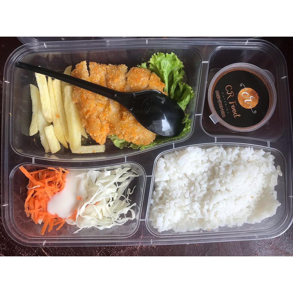 Paket Nasi Chiken Katsu CR Food