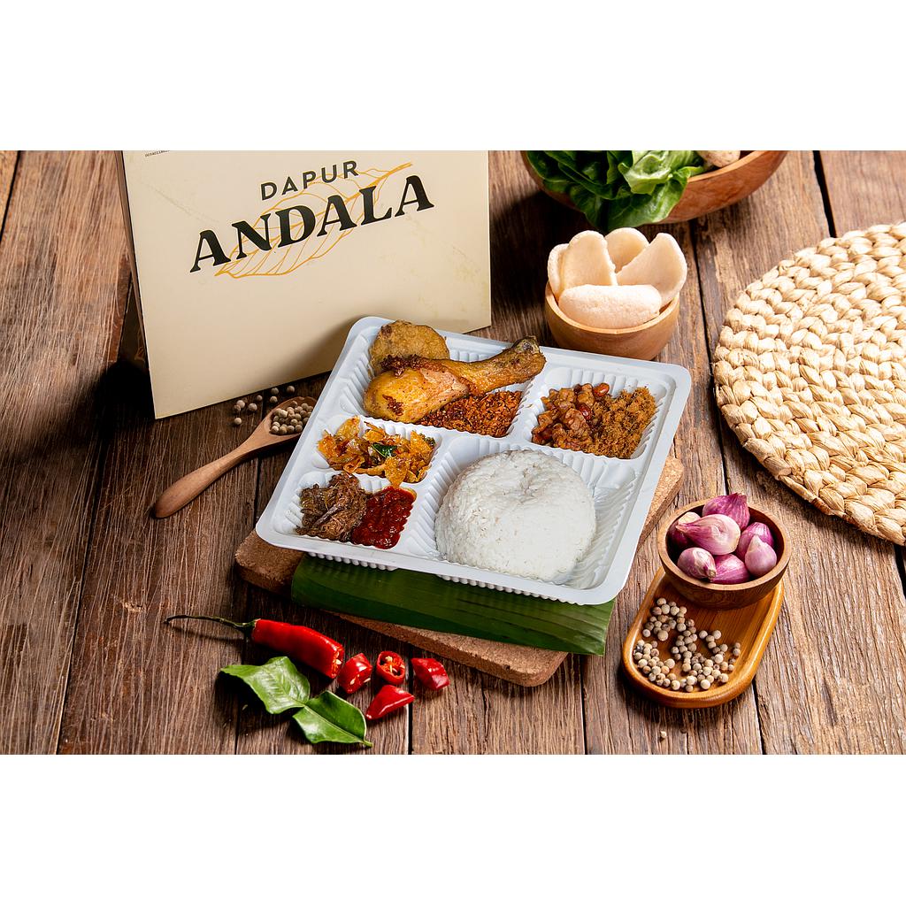 Lunch Box Nasi Langgi | Dapur Andala @33.000