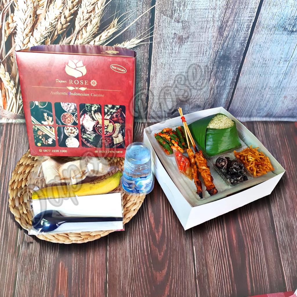 Paket Nasi Box ( Nasi Jeruk ) Dapoer Rose