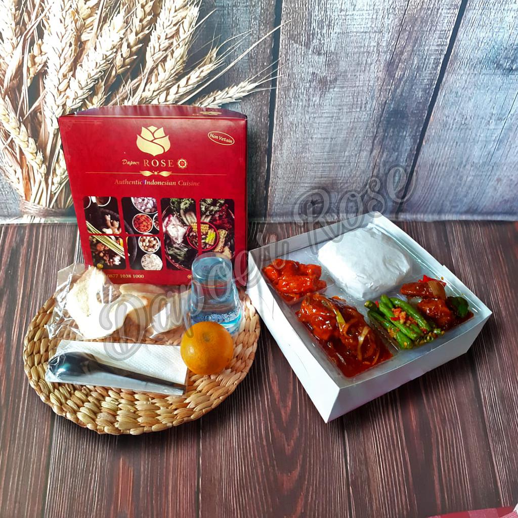 Nasi Box Menu B Dapoer Rose