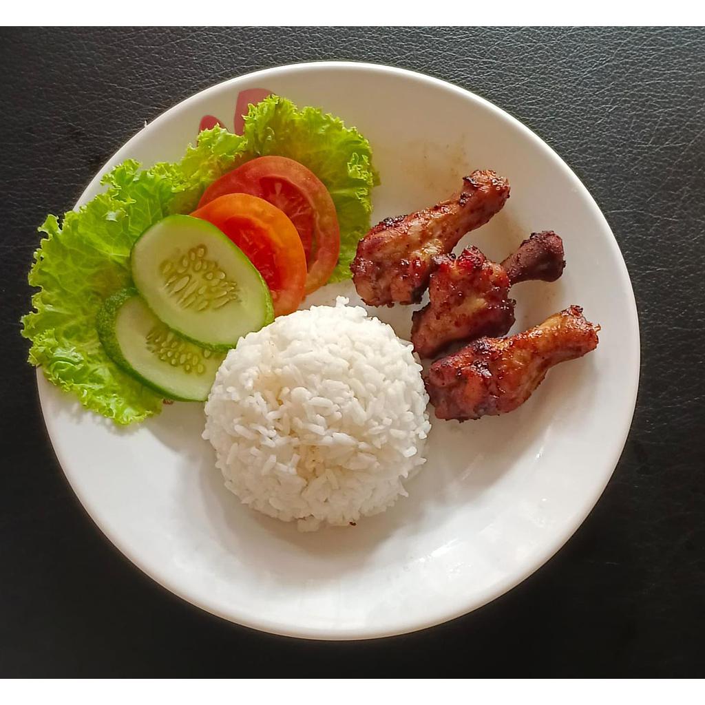 PAKET NASI CHICKEN WINGS