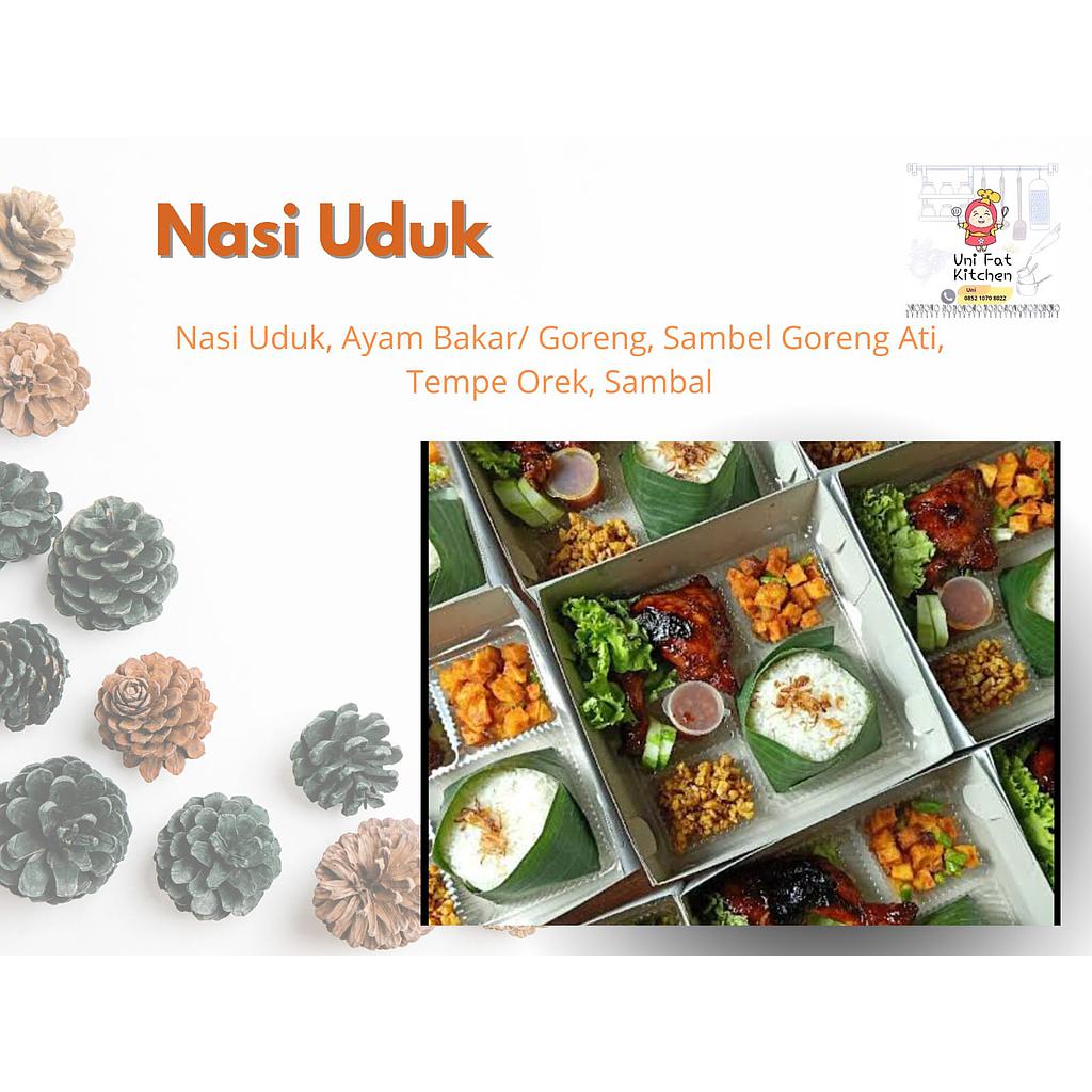 PAKET NASI BOX C UNI FAT KITCHEN