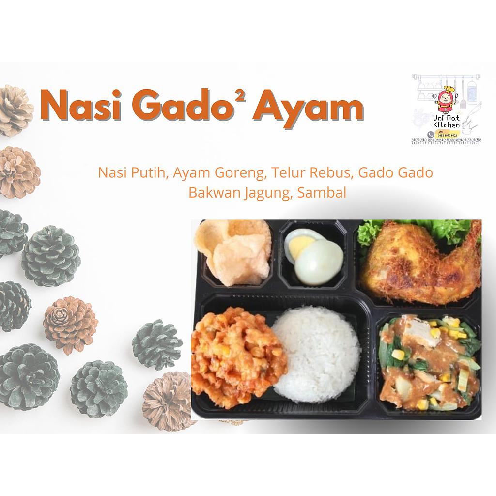 PAKET NASI BOX D UNI FAT KITCHEN