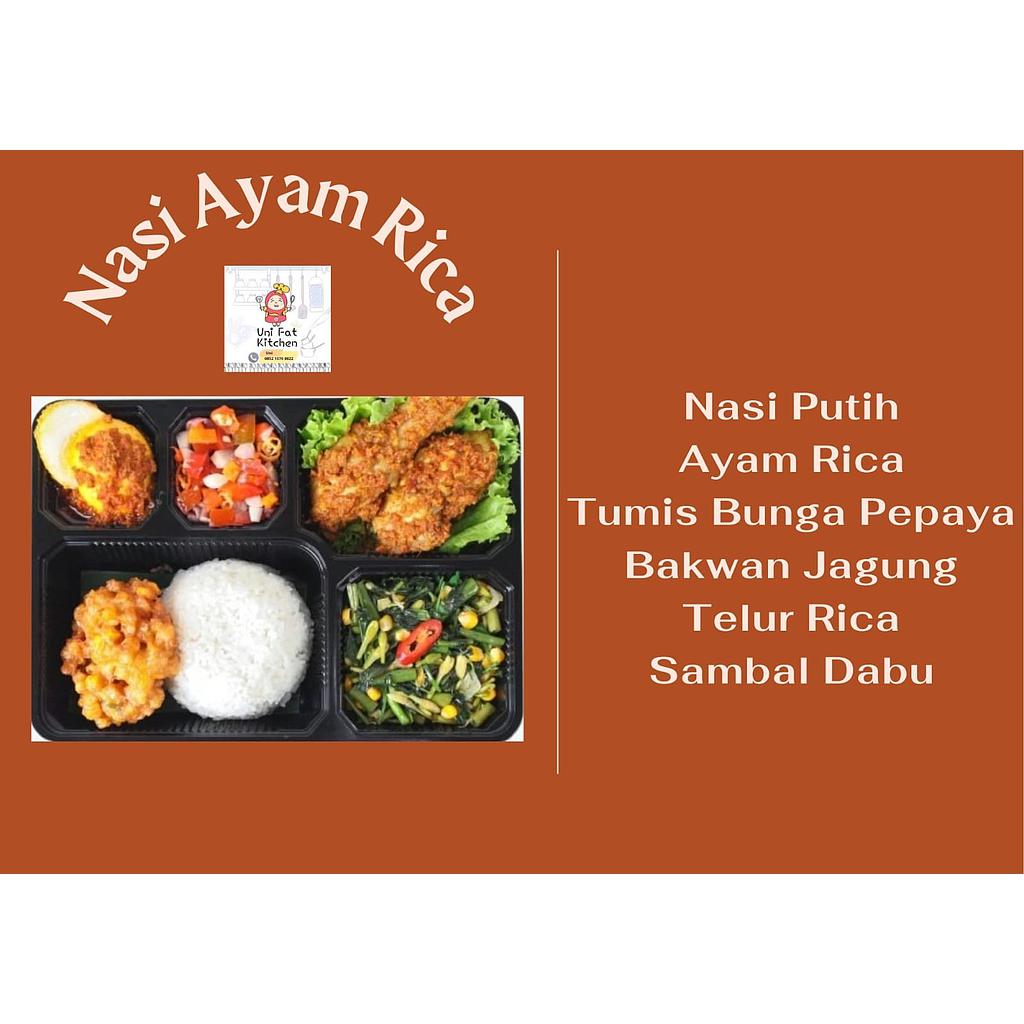 PAKET NASI BOX I UNI FAT KITCHEN