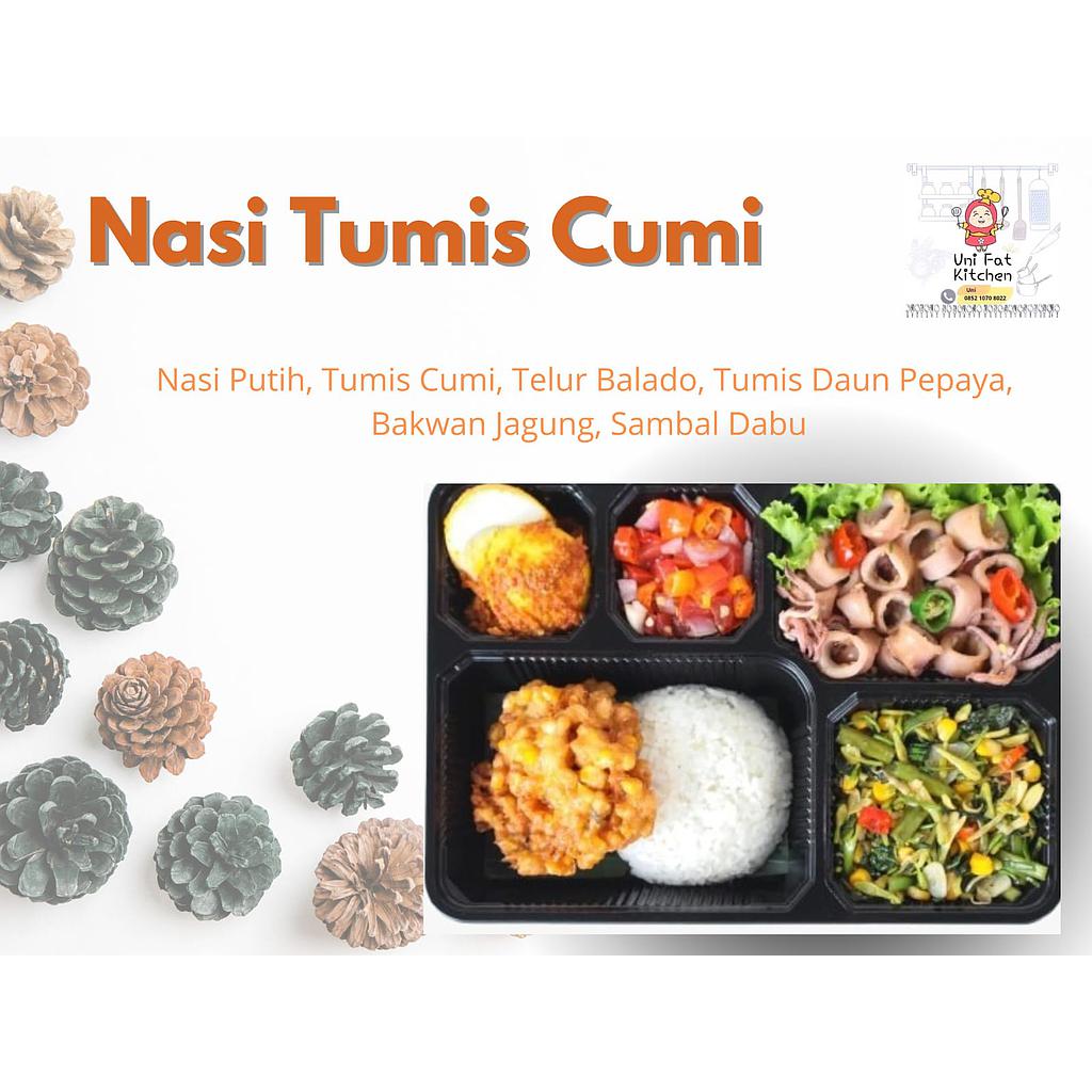 PAKET NASI BOX J UNI FAT KITCHEN