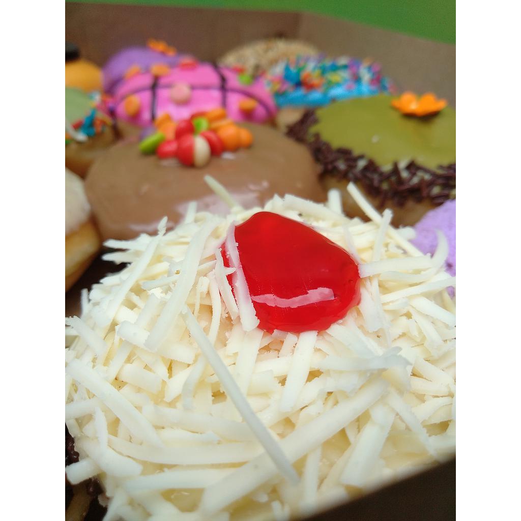 Donat mini aneka toping