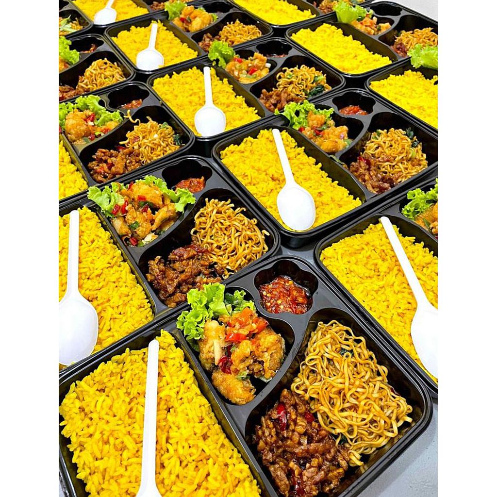 Nasi kuning chiken pop