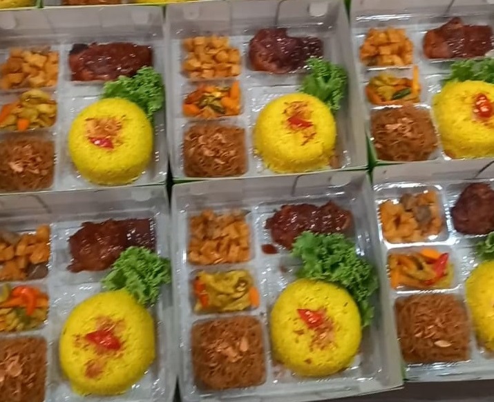 Paket A Nasi Box Ommi Catering