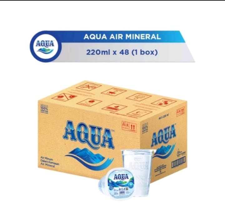 AQUA GELAS 220 ml