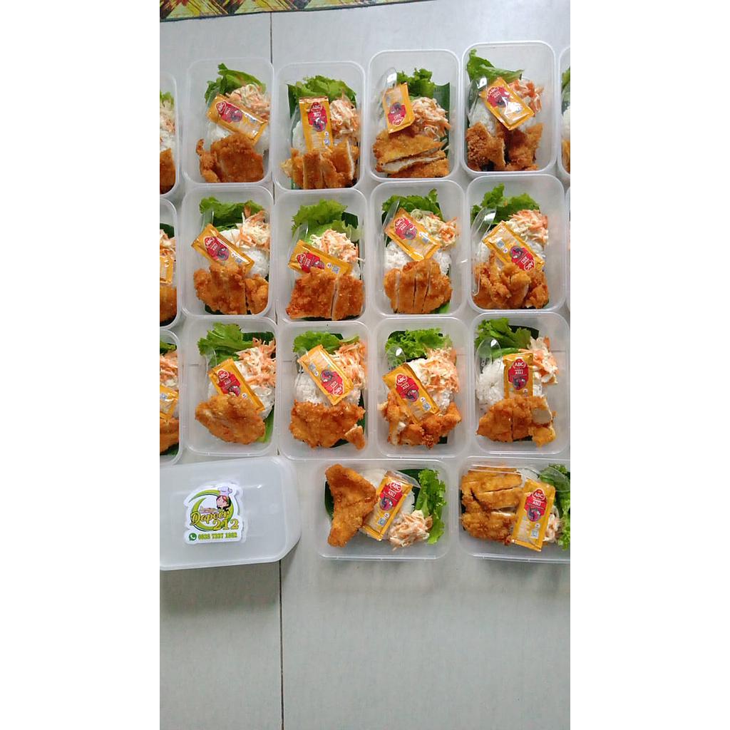 chiken katsu komplit
