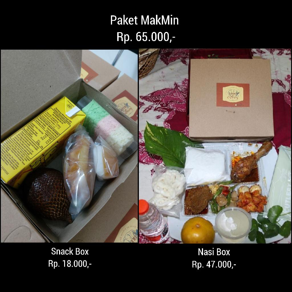 Paket Makan Minum Lengkap