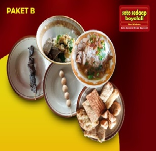SOTO SEDAP BOYOLALI PAKET B