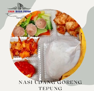 NASI UDANG GORENG TEPUNG