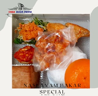 NASI AYAM BAKAR URAP