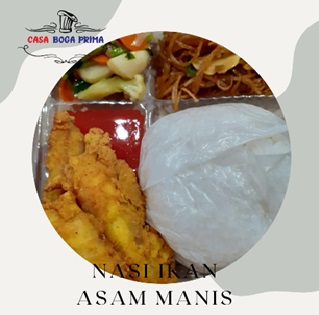 NASI IKAN ASAM MANIS