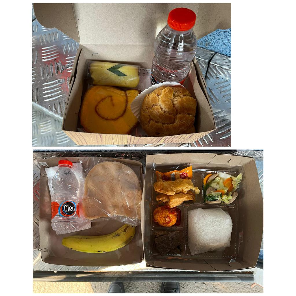 Snack+Nasi box Bu H.Narto