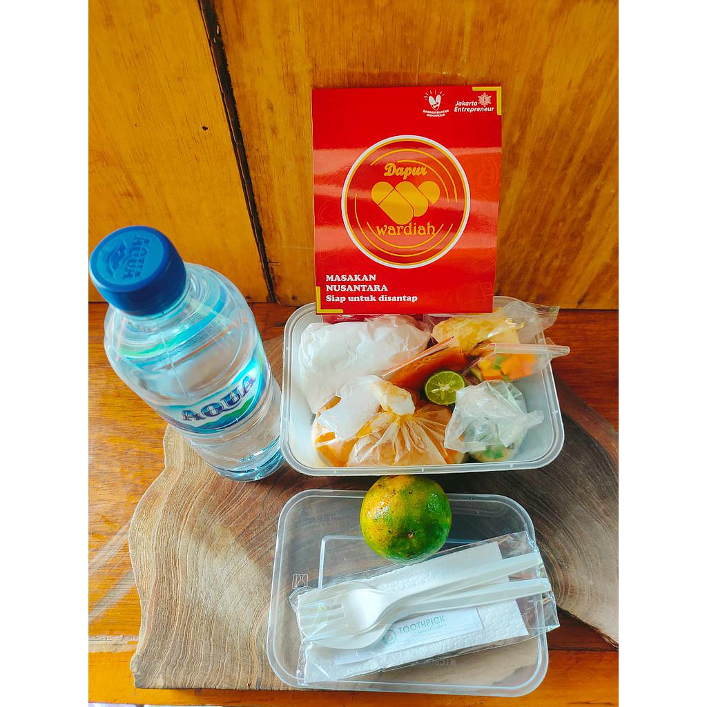 NASI BOX DAPUR WARDIAH 1 - Menu Soto Betawi