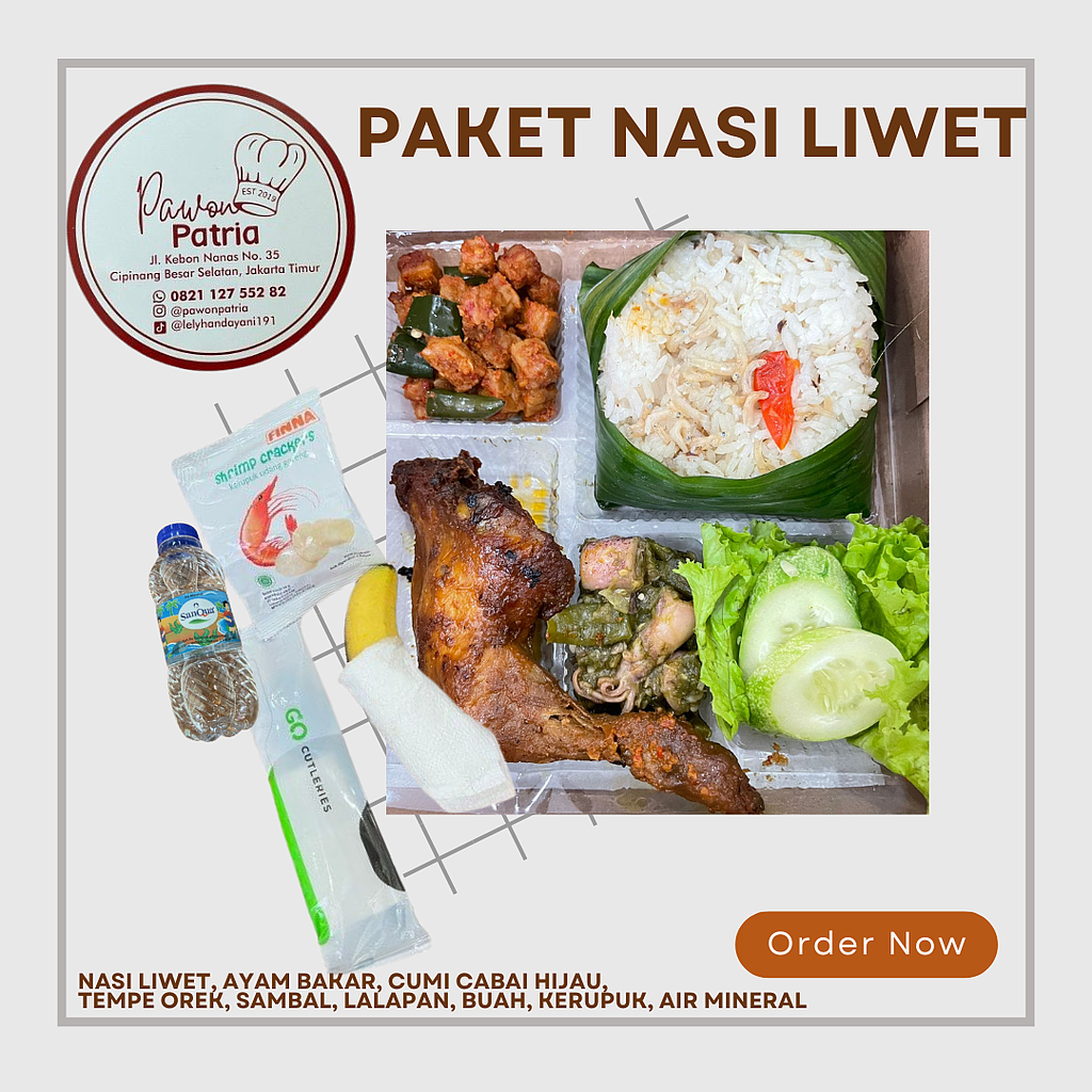 PAKET NASI LIWET