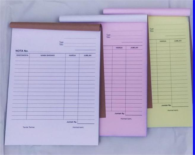 BLANKO/KWITANSI/NOTA/SURAT JALAN