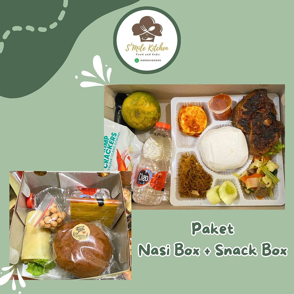 Paket Snack dan Nasi Box