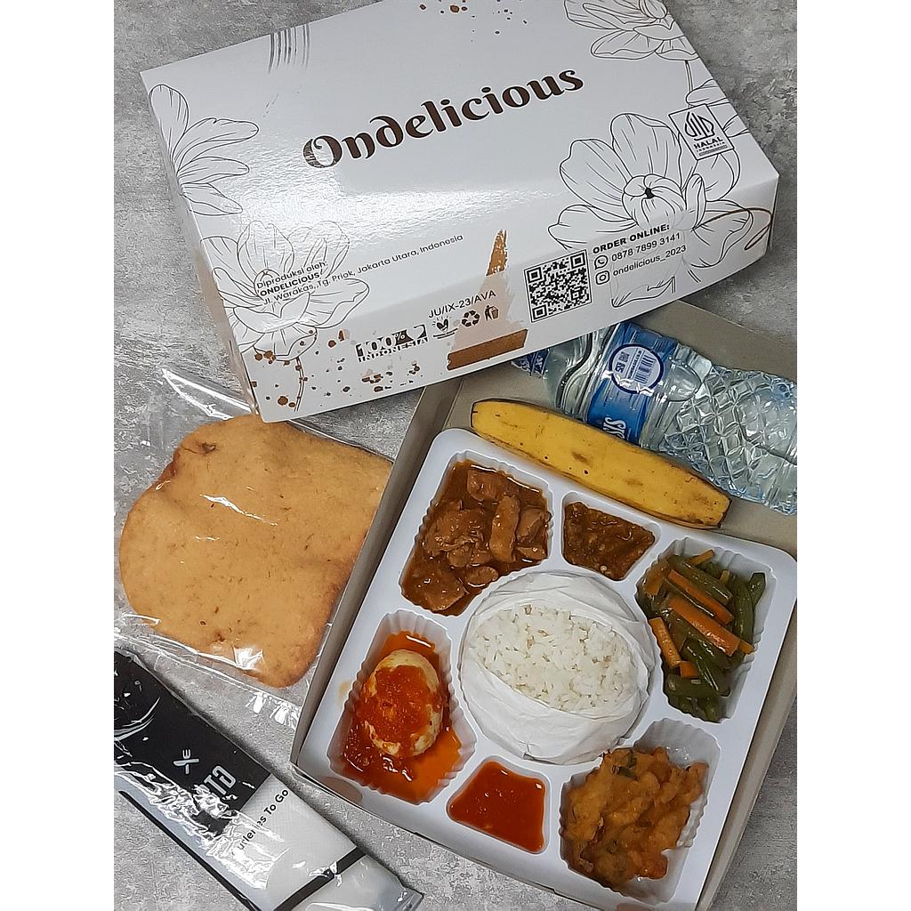 Nasi Box Ondelicious Menu 1