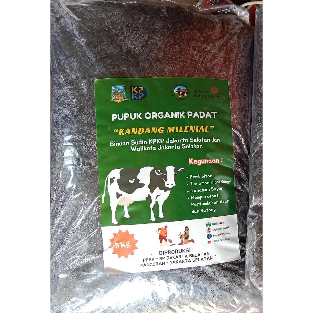 Pupuk Organik Padat Kandang Milenial