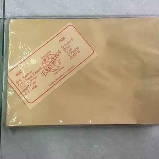 amplop coklat