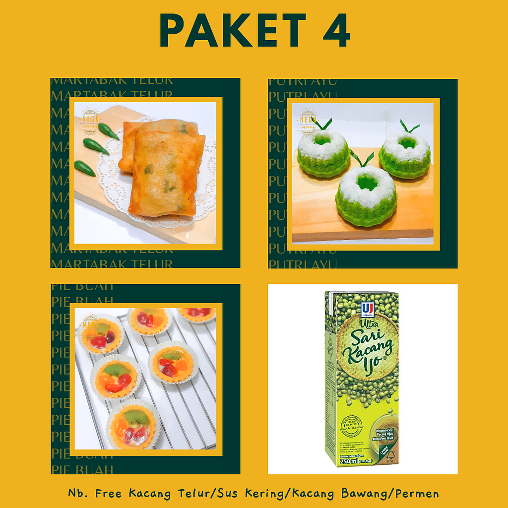Paket 4 Snack Box