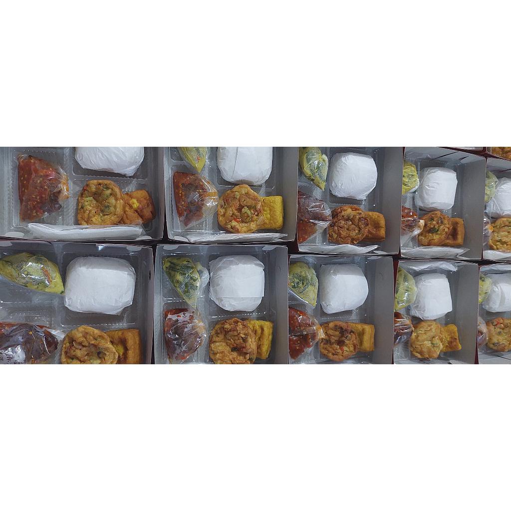 Paket Nasi Dendeng Balado