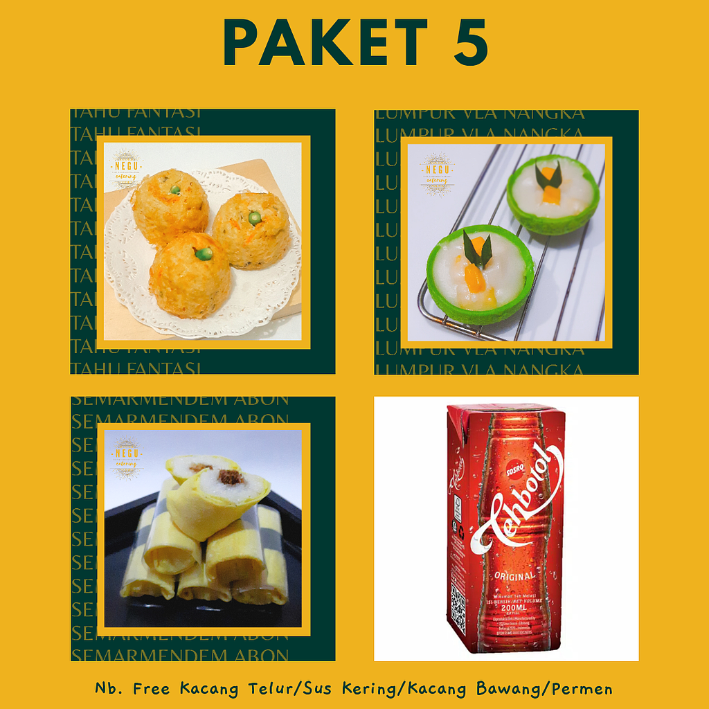 Paket 5 Snack Box