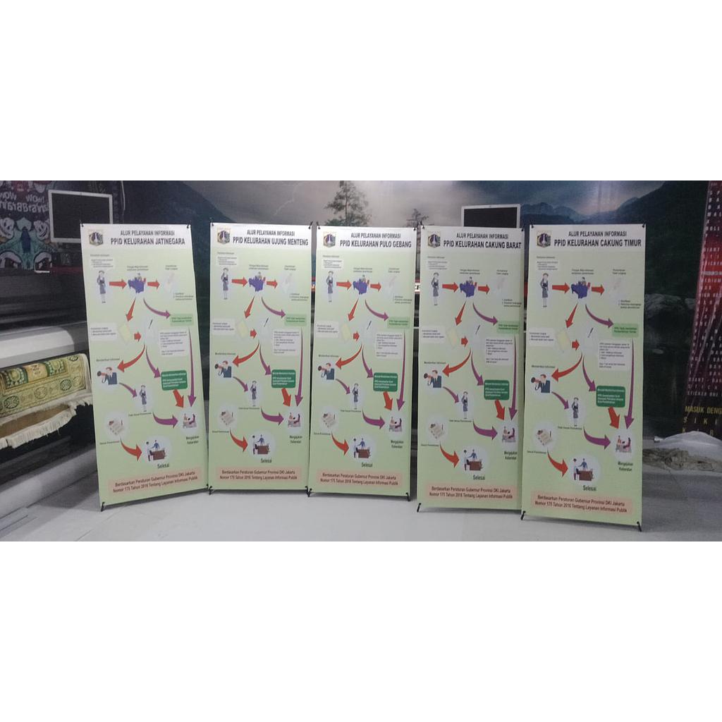 X Banner Poly Poster