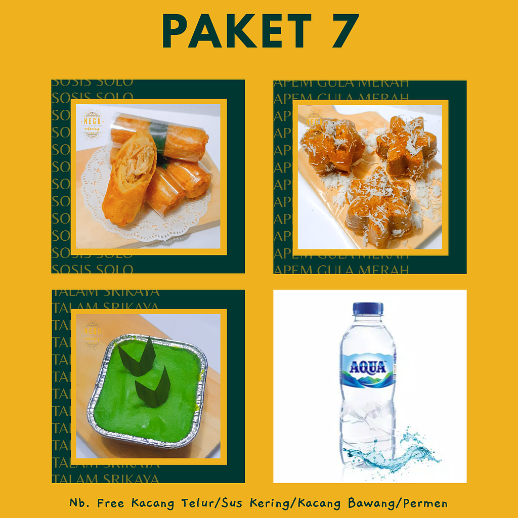 Paket 7 Snack Box