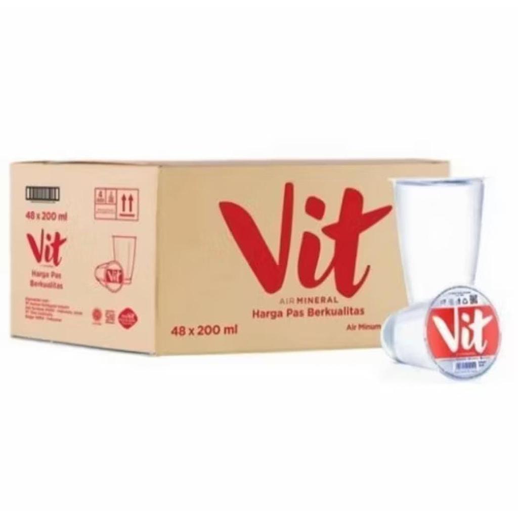 Vit Gelas 200 ml