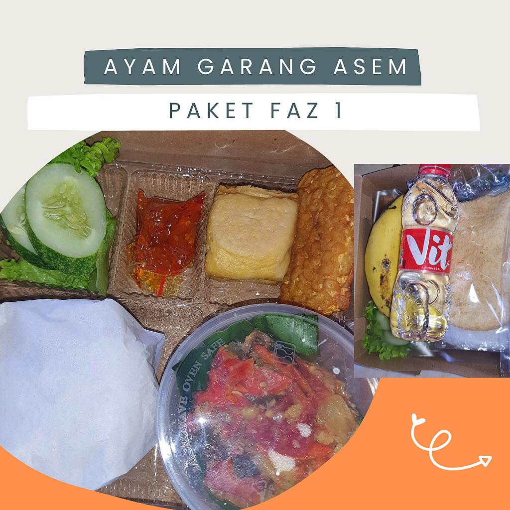Ayam Garang Asem Paket Faz 1