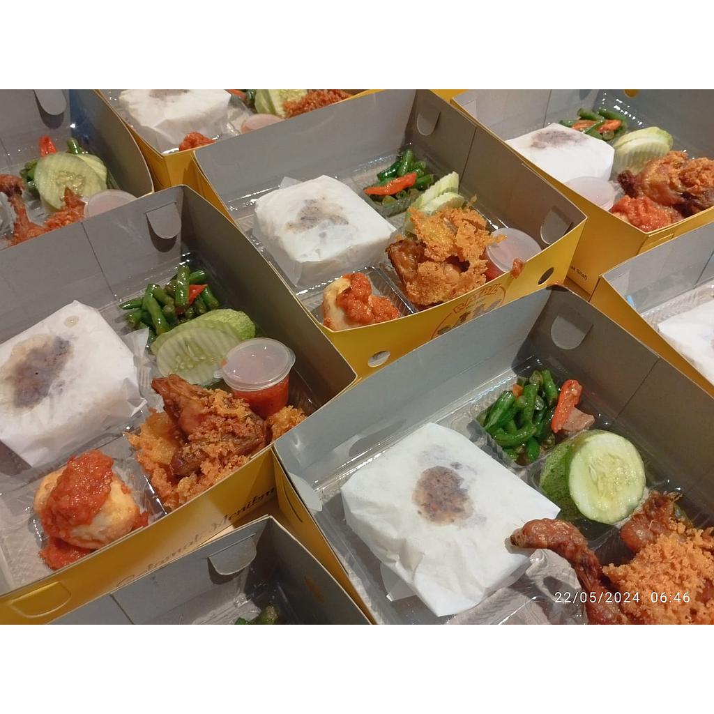 Nasi Box Paket 1 Pitter Catering